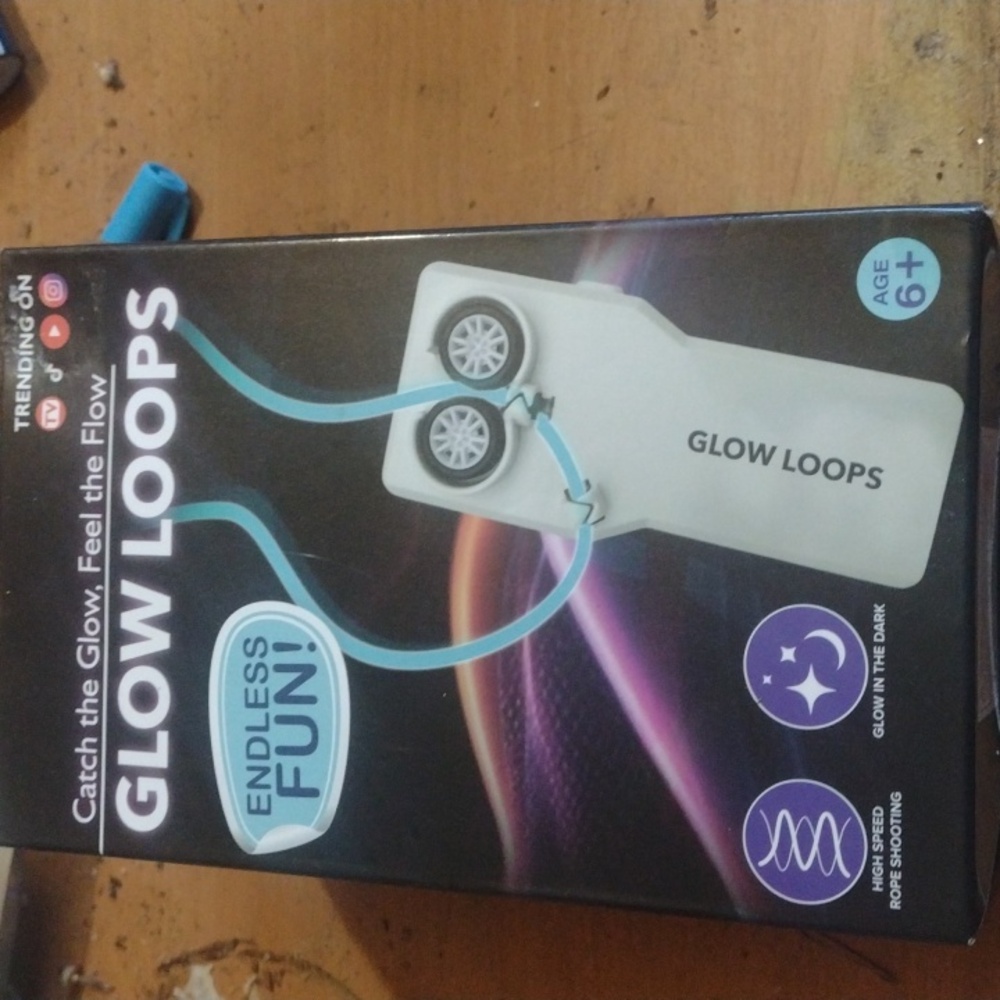 Glow Loops High-Speed Rope Toy